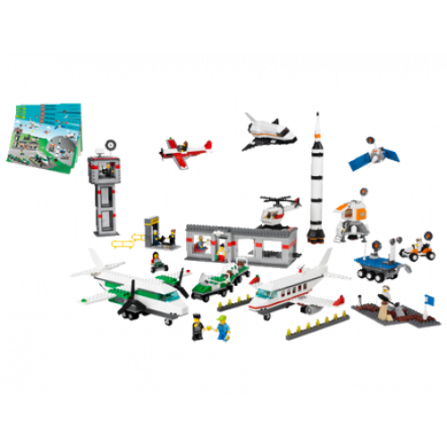 Космос и аэропорт. LEGO
