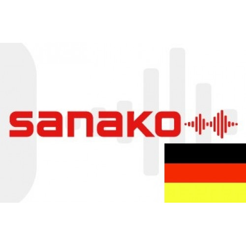 Голосовой словарь «Немецкий язык» для Sanako Pronounce